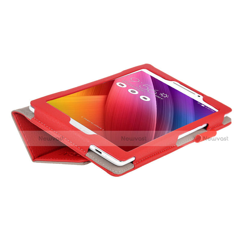 Leather Case Stands Flip Cover for Asus ZenPad C 7.0 Z170CG Red