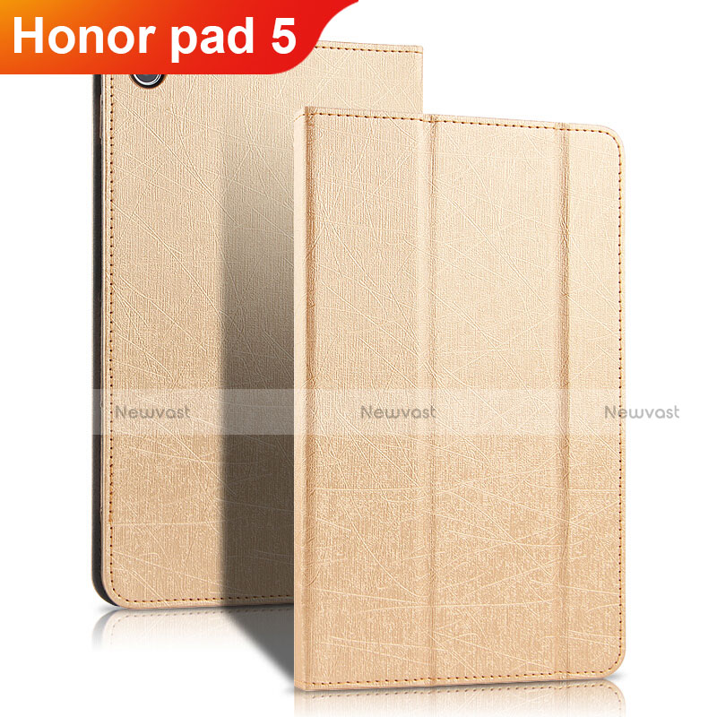 Leather Case Stands Flip Cover for Huawei Honor Pad 5 8.0 Gold