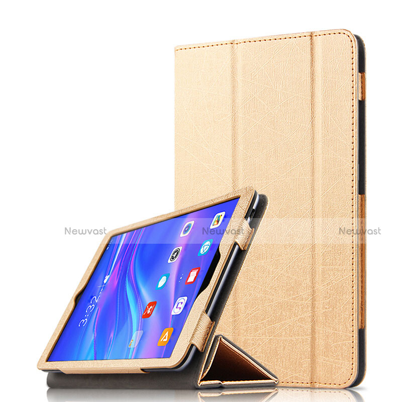 Leather Case Stands Flip Cover for Huawei Honor Pad 5 8.0 Gold