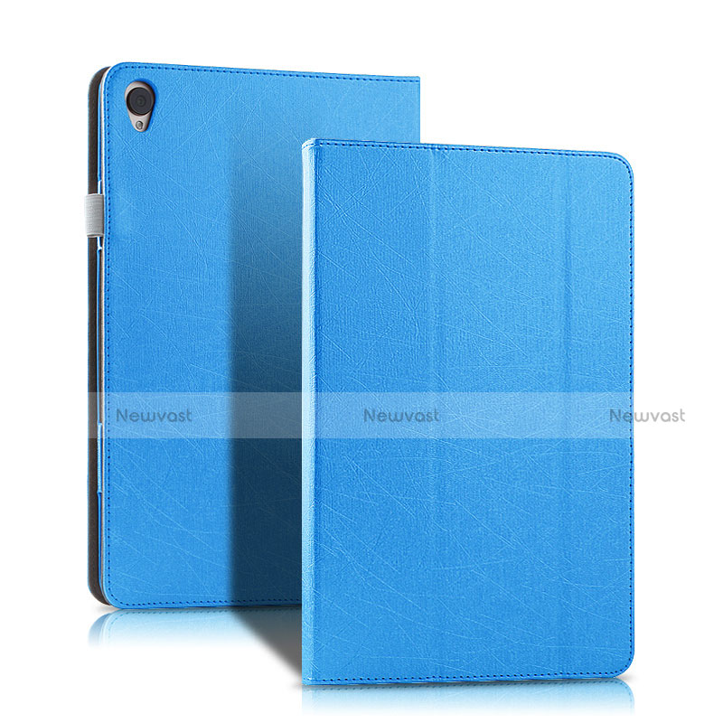 Leather Case Stands Flip Cover for Huawei MatePad 10.8 Blue