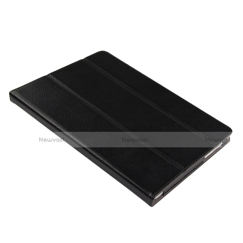 Leather Case Stands Flip Cover for Huawei MediaPad M2 10.0 M2-A01 M2-A01W M2-A01L Black