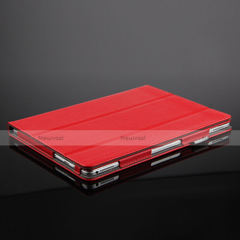Leather Case Stands Flip Cover for Huawei MediaPad M2 10.0 M2-A01 M2-A01W M2-A01L Red