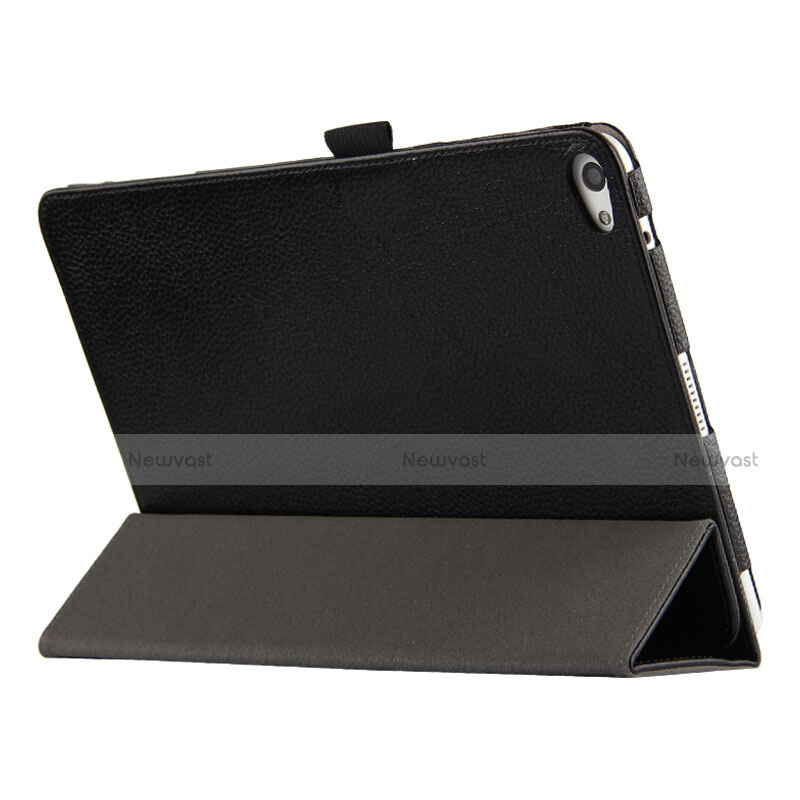 Leather Case Stands Flip Cover for Huawei MediaPad M2 10.1 FDR-A03L FDR-A01W Black