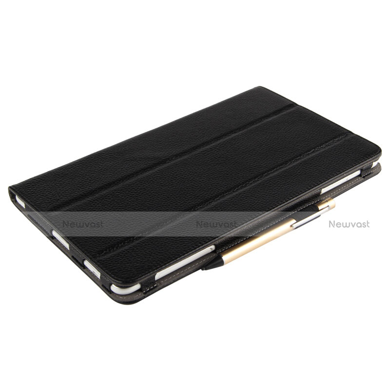 Leather Case Stands Flip Cover for Huawei MediaPad M2 10.1 FDR-A03L FDR-A01W Black