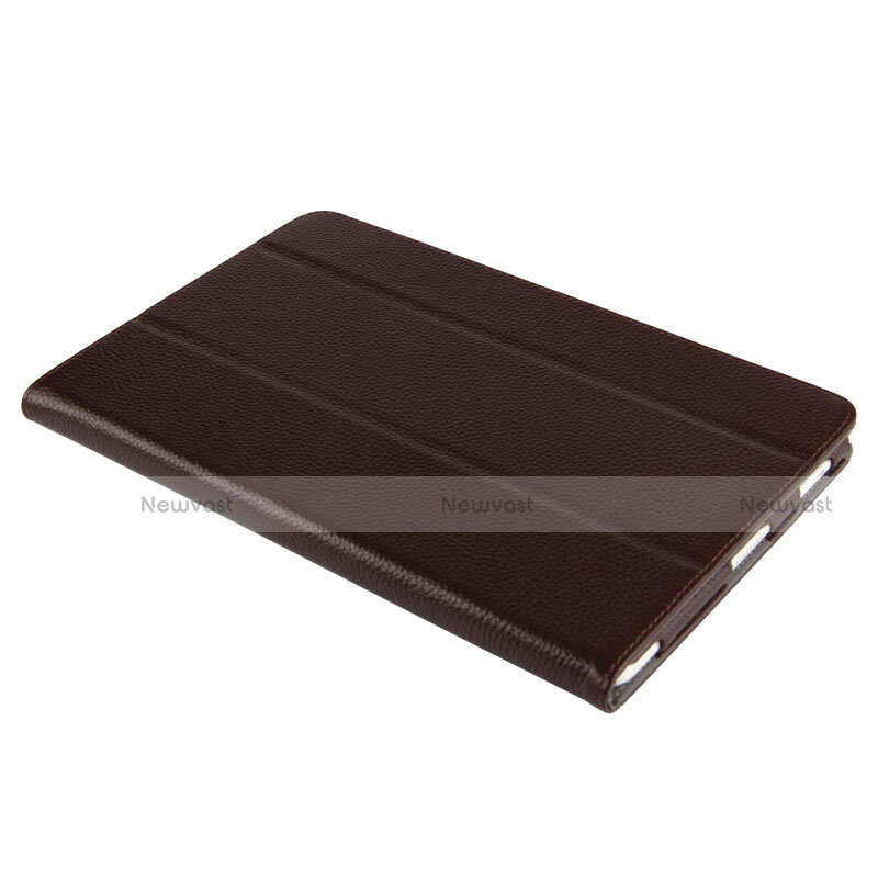 Leather Case Stands Flip Cover for Huawei MediaPad M2 10.1 FDR-A03L FDR-A01W Brown