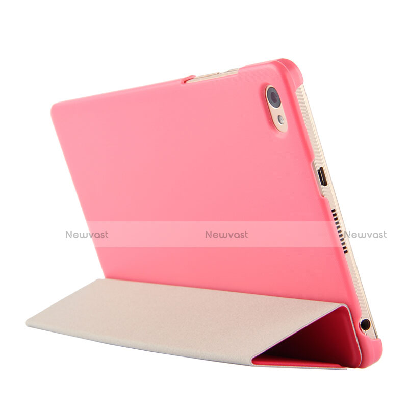 Leather Case Stands Flip Cover for Huawei Mediapad M2 8 M2-801w M2-803L M2-802L Red