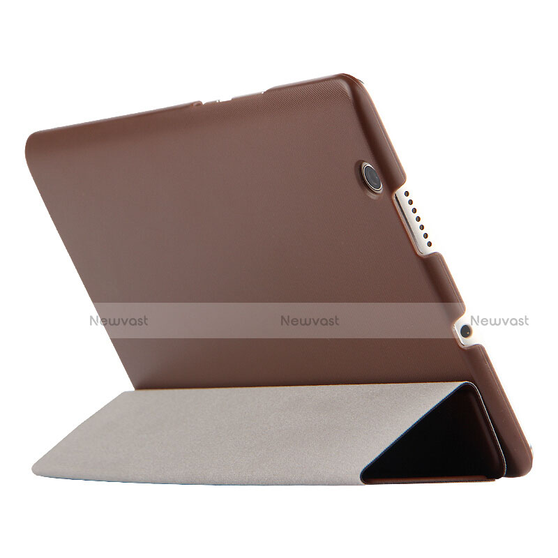 Leather Case Stands Flip Cover for Huawei Mediapad M3 8.4 BTV-DL09 BTV-W09 Brown