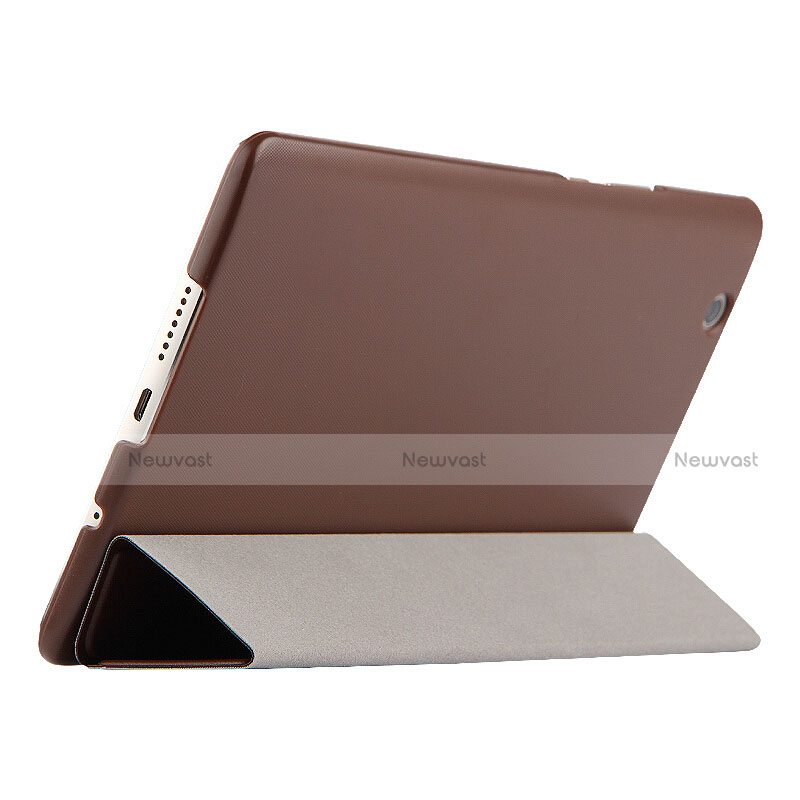 Leather Case Stands Flip Cover for Huawei Mediapad M3 8.4 BTV-DL09 BTV-W09 Brown