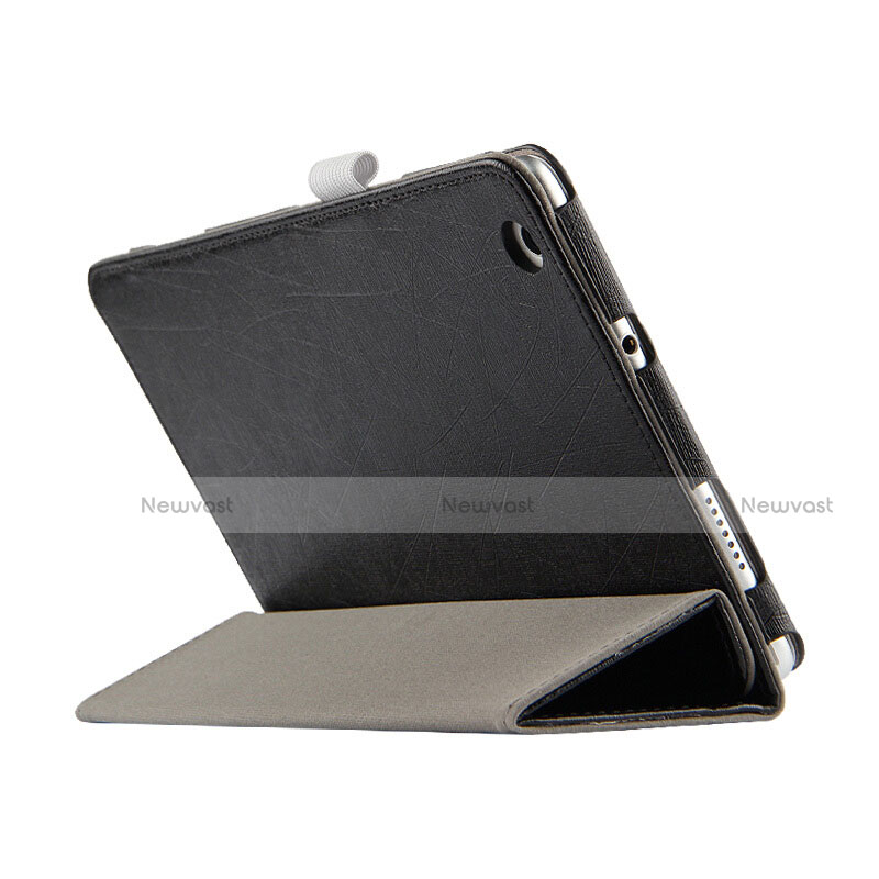 Leather Case Stands Flip Cover for Huawei MediaPad M3 Lite 8.0 CPN-W09 CPN-AL00 Black