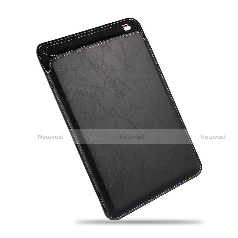 Leather Case Stands Flip Cover for Huawei MediaPad M5 10.8 Black