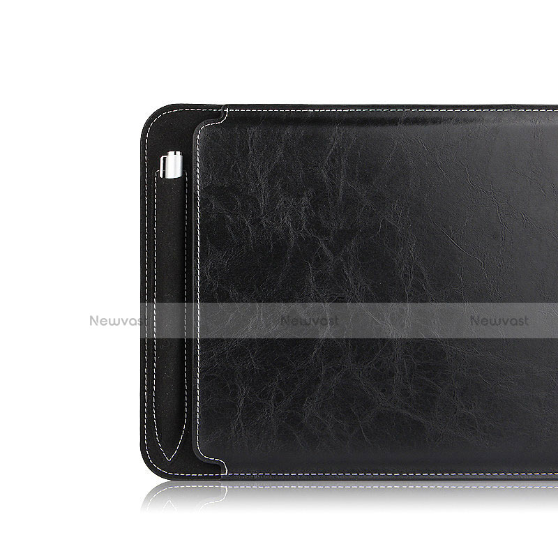 Leather Case Stands Flip Cover for Huawei MediaPad M5 10.8 Black