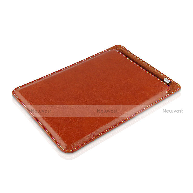 Leather Case Stands Flip Cover for Huawei MediaPad M5 10.8 Brown