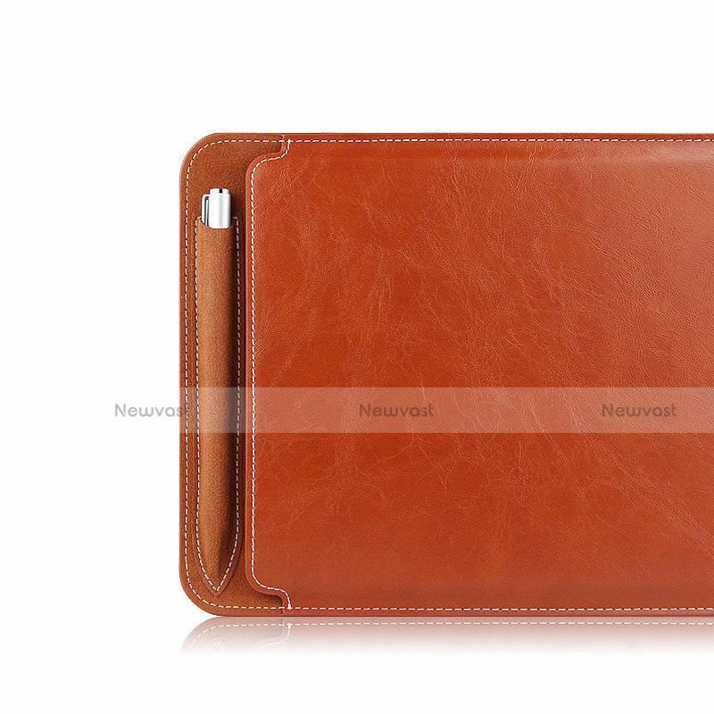 Leather Case Stands Flip Cover for Huawei MediaPad M5 10.8 Brown