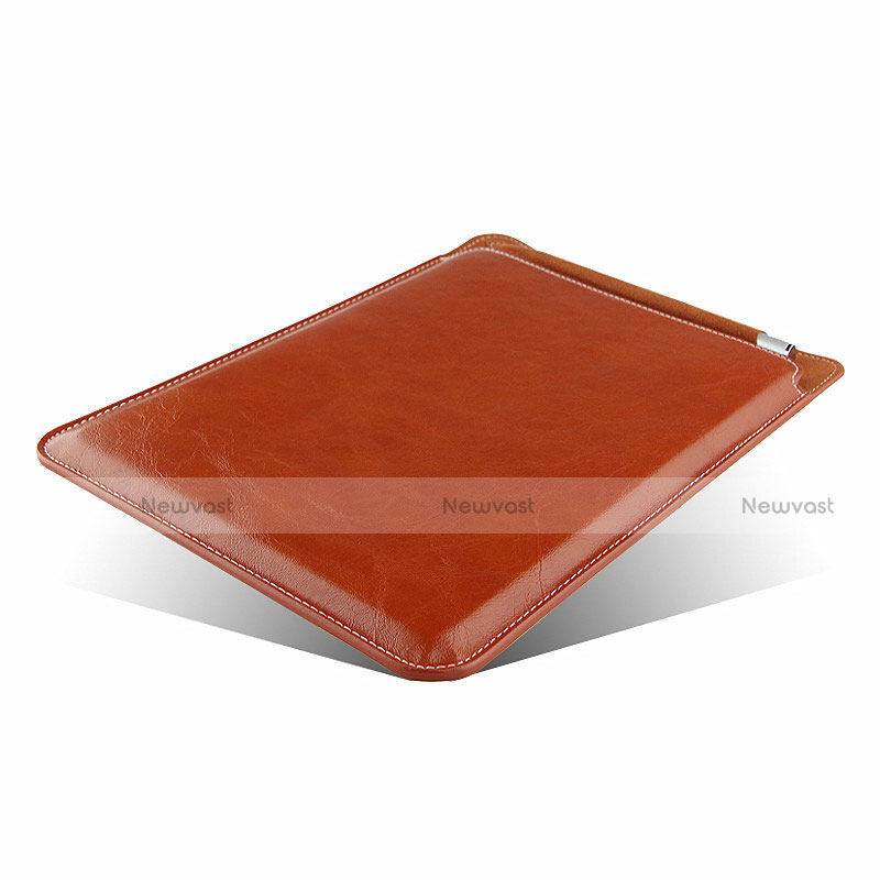 Leather Case Stands Flip Cover for Huawei MediaPad M5 10.8 Brown