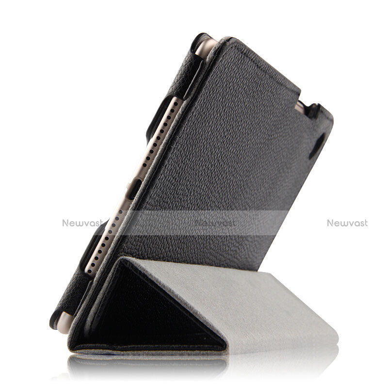 Leather Case Stands Flip Cover for Huawei MediaPad M5 8.4 SHT-AL09 SHT-W09 Black