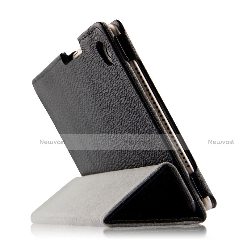 Leather Case Stands Flip Cover for Huawei MediaPad M5 8.4 SHT-AL09 SHT-W09 Black