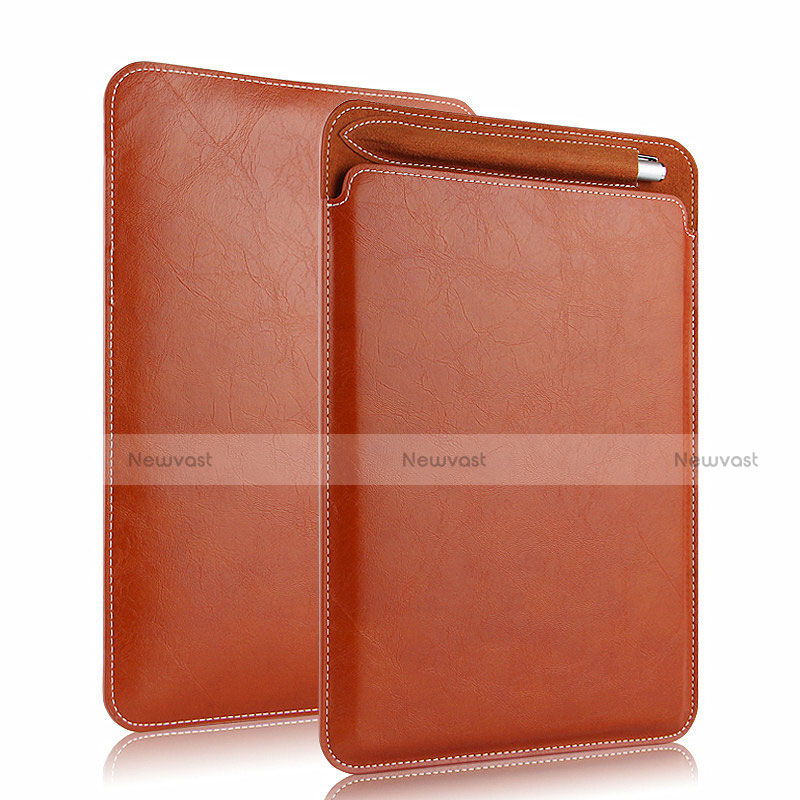 Leather Case Stands Flip Cover for Huawei MediaPad M5 Pro 10.8 Brown