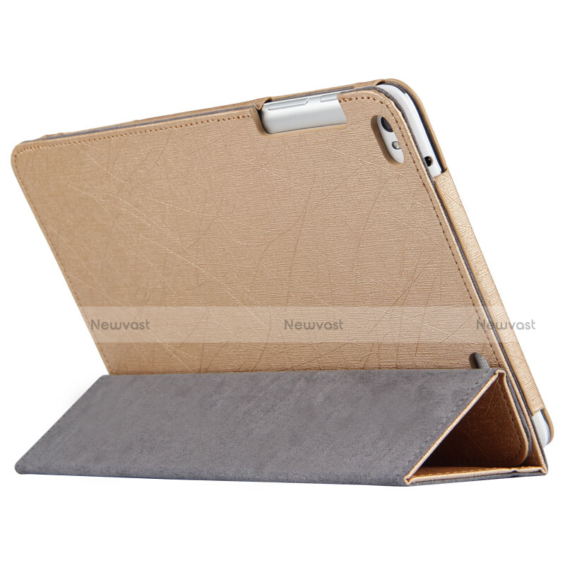 Leather Case Stands Flip Cover for Huawei Mediapad T1 10 Pro T1-A21L T1-A23L Gold