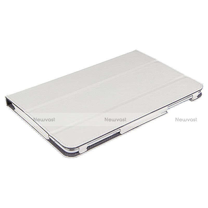 Leather Case Stands Flip Cover for Huawei Mediapad T1 10 Pro T1-A21L T1-A23L White