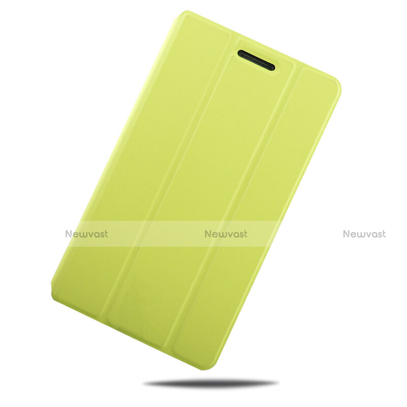 Leather Case Stands Flip Cover for Huawei Mediapad T2 7.0 BGO-DL09 BGO-L03 Green