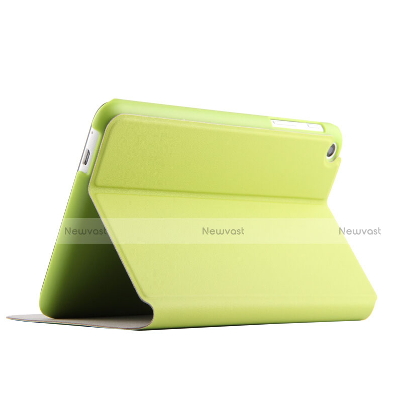 Leather Case Stands Flip Cover for Huawei Mediapad T2 7.0 BGO-DL09 BGO-L03 Green