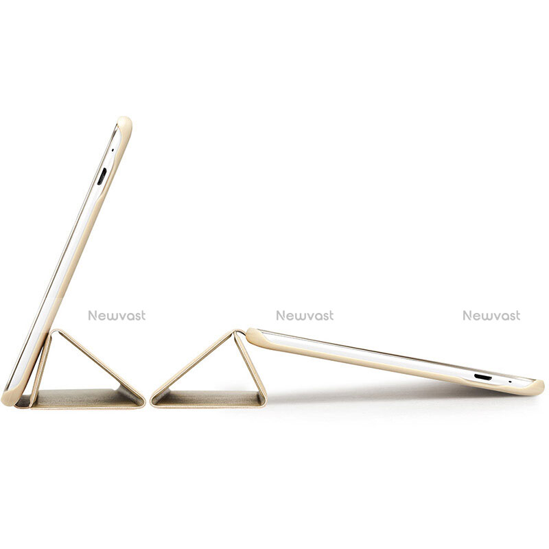 Leather Case Stands Flip Cover for Huawei MediaPad T2 8.0 Pro Gold