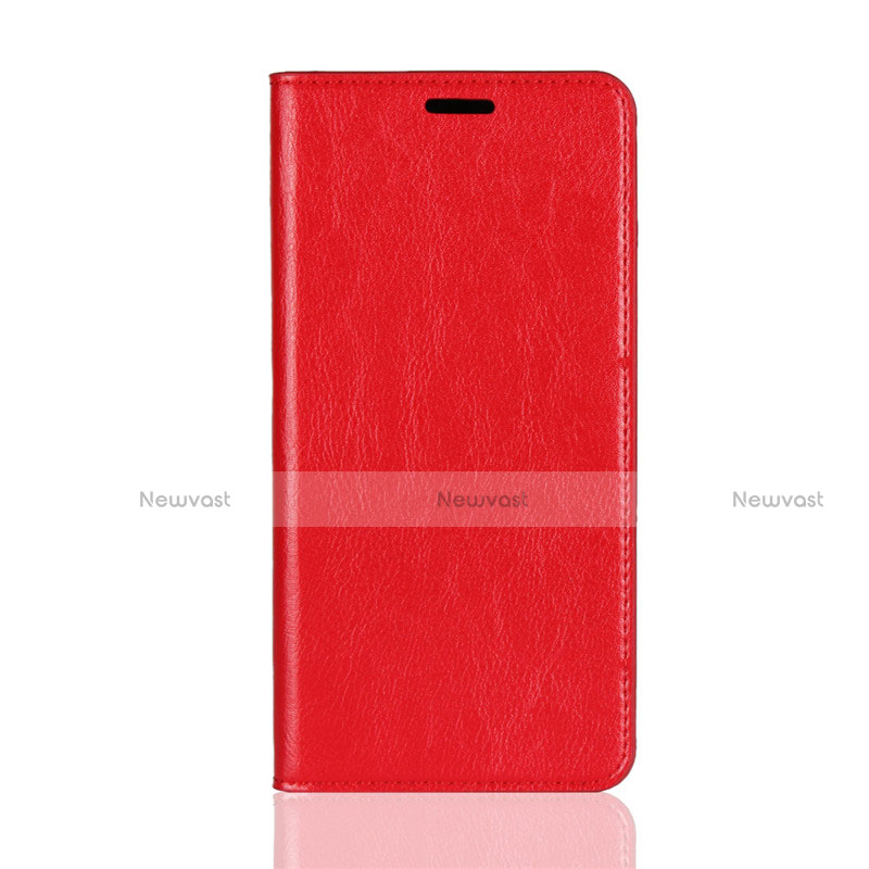 Leather Case Stands Flip Cover for Huawei P30 Pro New Edition Red
