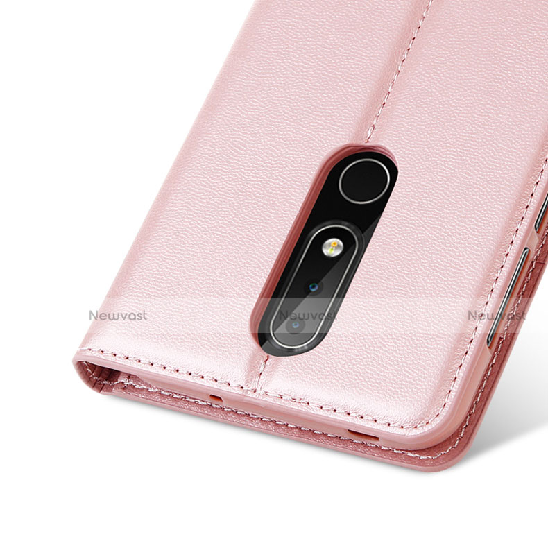 Leather Case Stands Flip Cover for Nokia 7.1 Plus