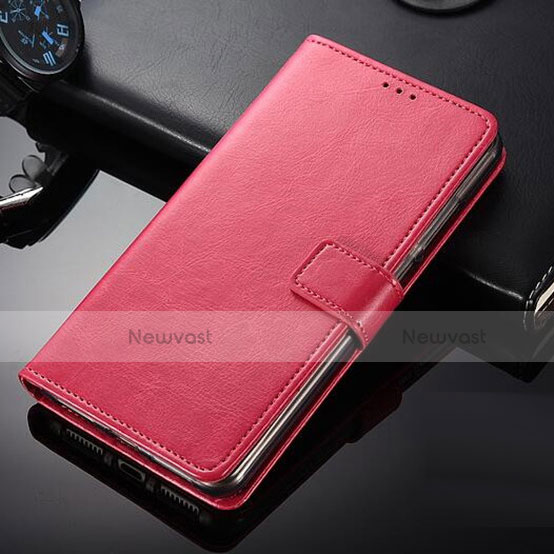Leather Case Stands Flip Cover for Nokia 9 PureView Red