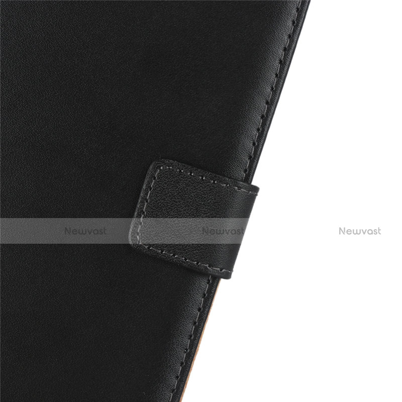 Leather Case Stands Flip Cover for OnePlus 7 Black