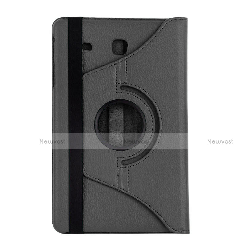 Leather Case Stands Flip Cover for Samsung Galaxy Tab E 9.6 T560 T561 Black