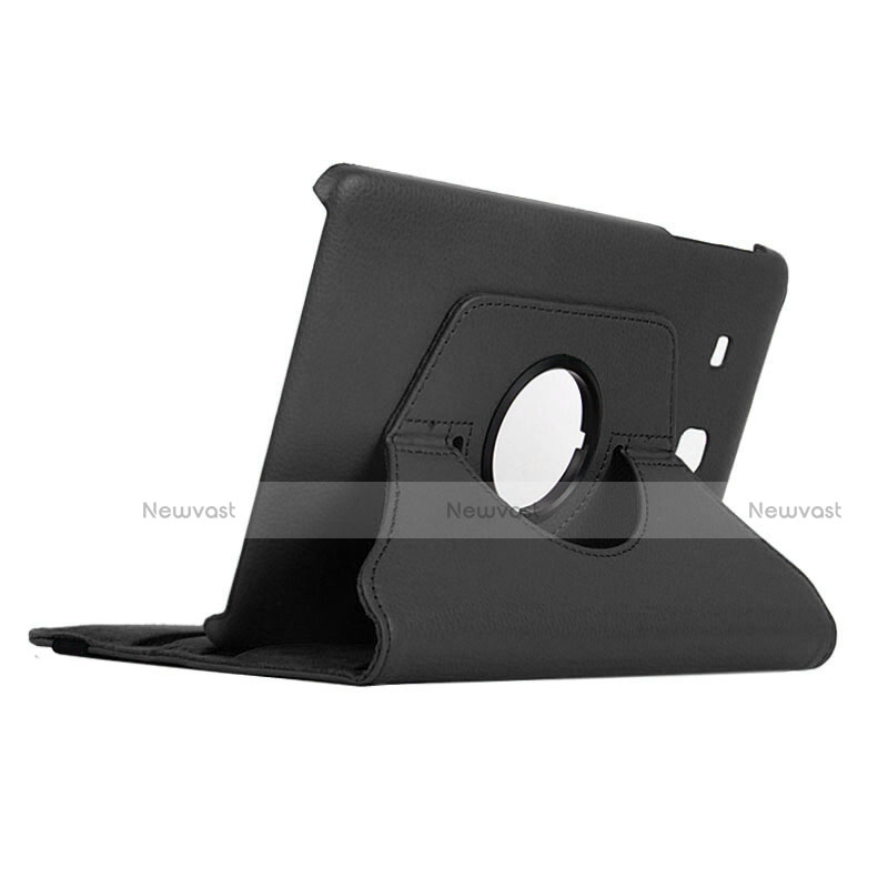 Leather Case Stands Flip Cover for Samsung Galaxy Tab E 9.6 T560 T561 Black