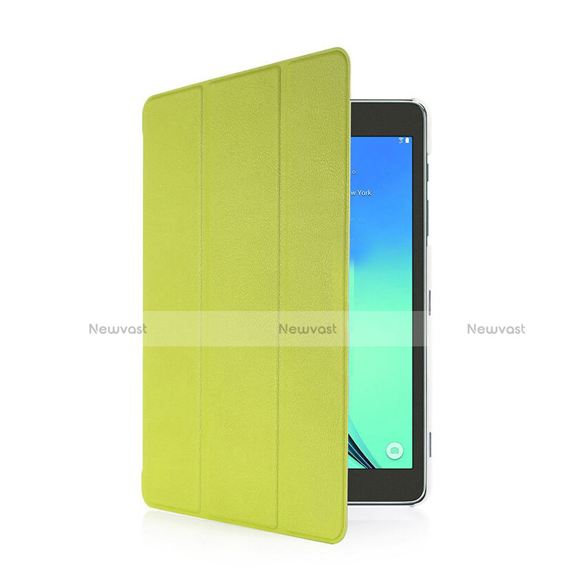 Leather Case Stands Flip Cover for Samsung Galaxy Tab S2 8.0 SM-T710 SM-T715 Green