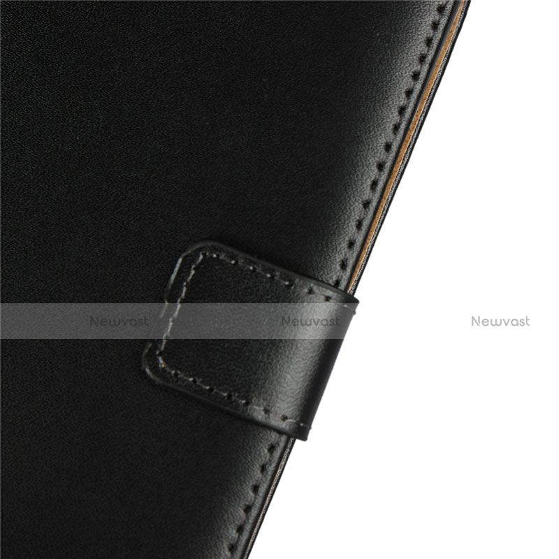 Leather Case Stands Flip Cover for Sony Xperia XA2 Ultra Black