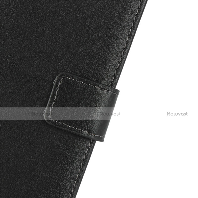Leather Case Stands Flip Cover for Sony Xperia XA3 Ultra Black