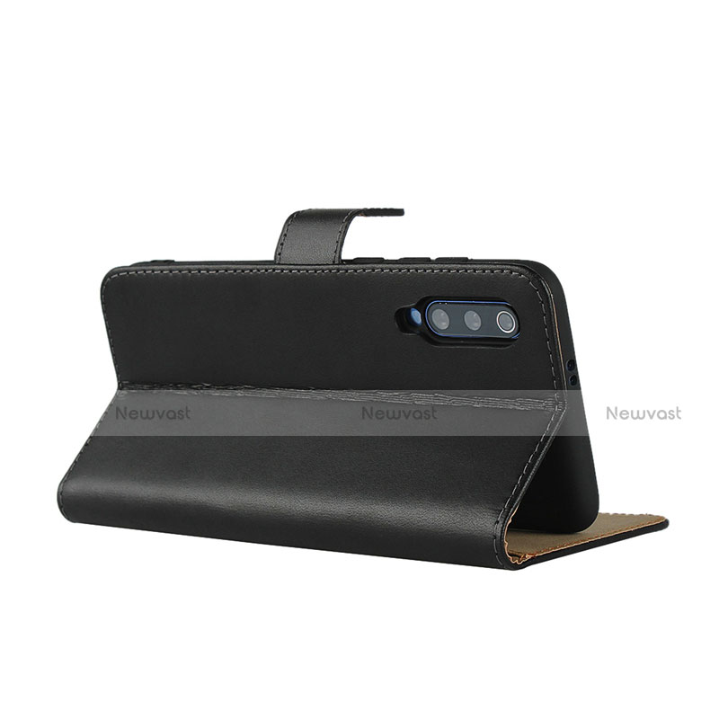 Leather Case Stands Flip Cover for Xiaomi Mi 9 Black