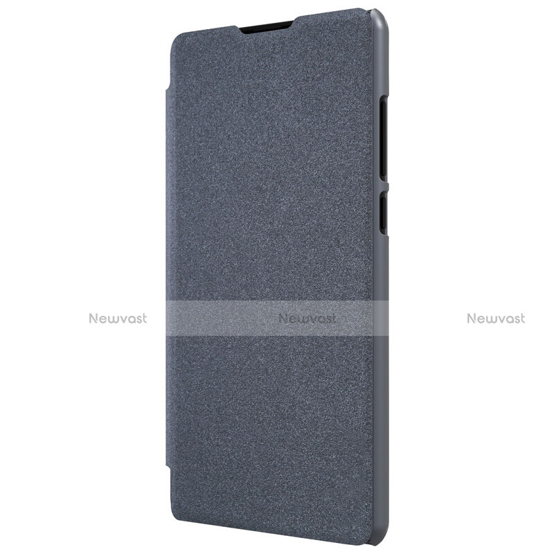 Leather Case Stands Flip Cover for Xiaomi Mi Mix Evo Black