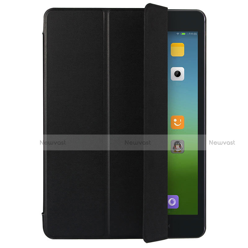 Leather Case Stands Flip Cover for Xiaomi Mi Pad 2 Black