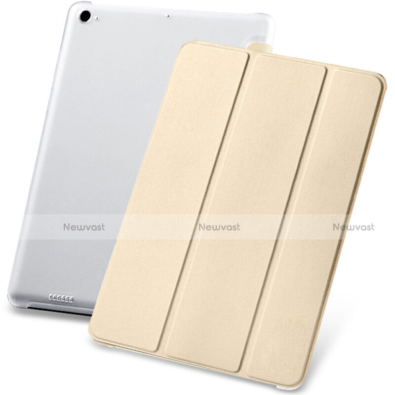 Leather Case Stands Flip Cover for Xiaomi Mi Pad 2 Gold