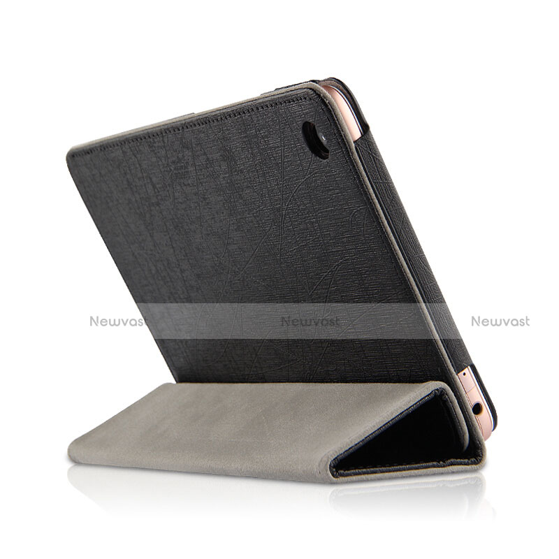 Leather Case Stands Flip Cover for Xiaomi Mi Pad 4 Black
