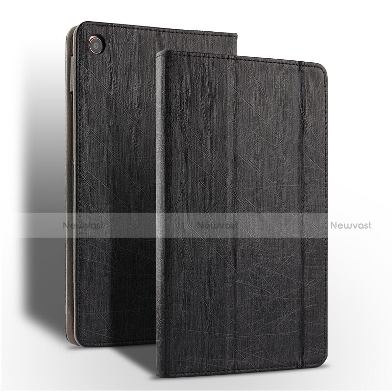 Leather Case Stands Flip Cover for Xiaomi Mi Pad 4 Plus 10.1 Black