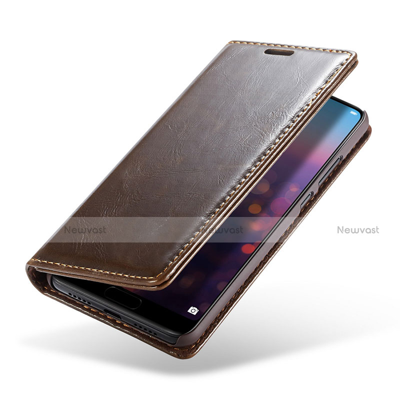 Leather Case Stands Flip Cover G01 Holder for Huawei P20
