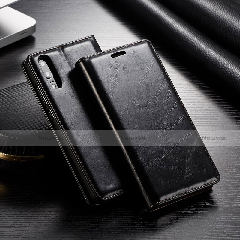 Leather Case Stands Flip Cover G01 Holder for Huawei P20