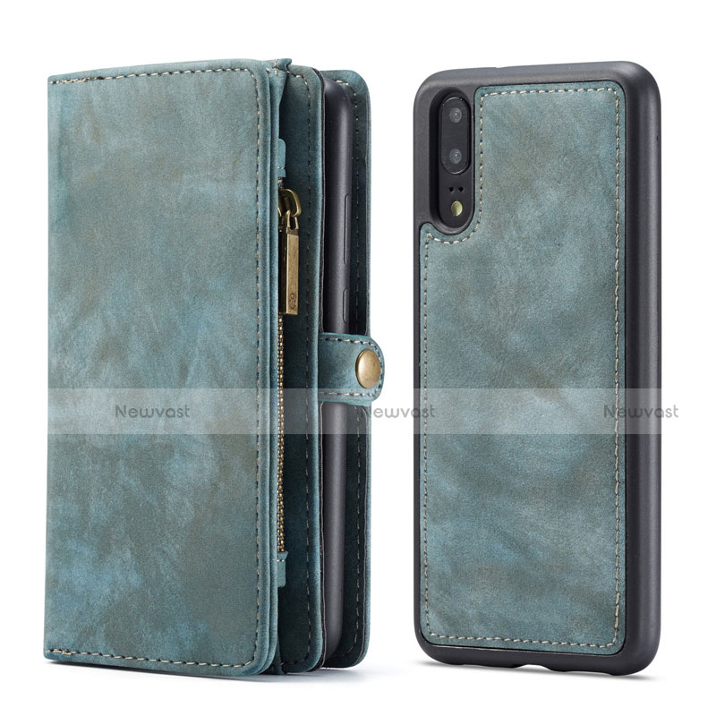 Leather Case Stands Flip Cover G02 Holder for Huawei P20