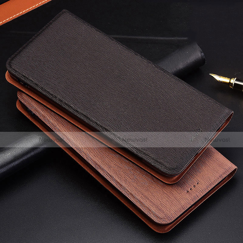 Leather Case Stands Flip Cover H02 Holder for Apple iPhone 13 Mini