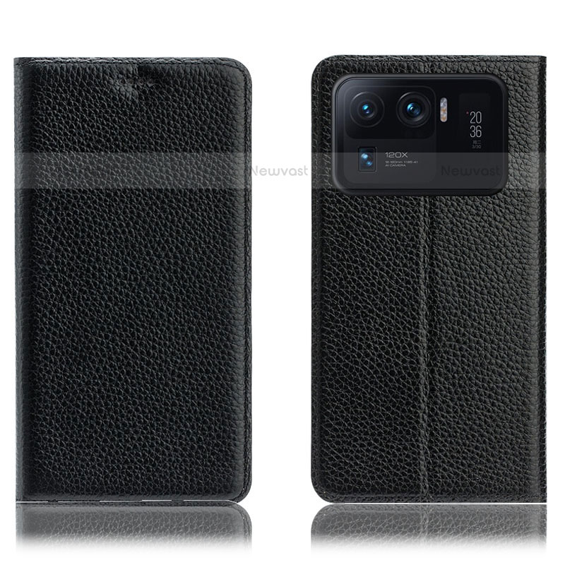 Leather Case Stands Flip Cover H02P Holder for Xiaomi Mi 11 Ultra 5G