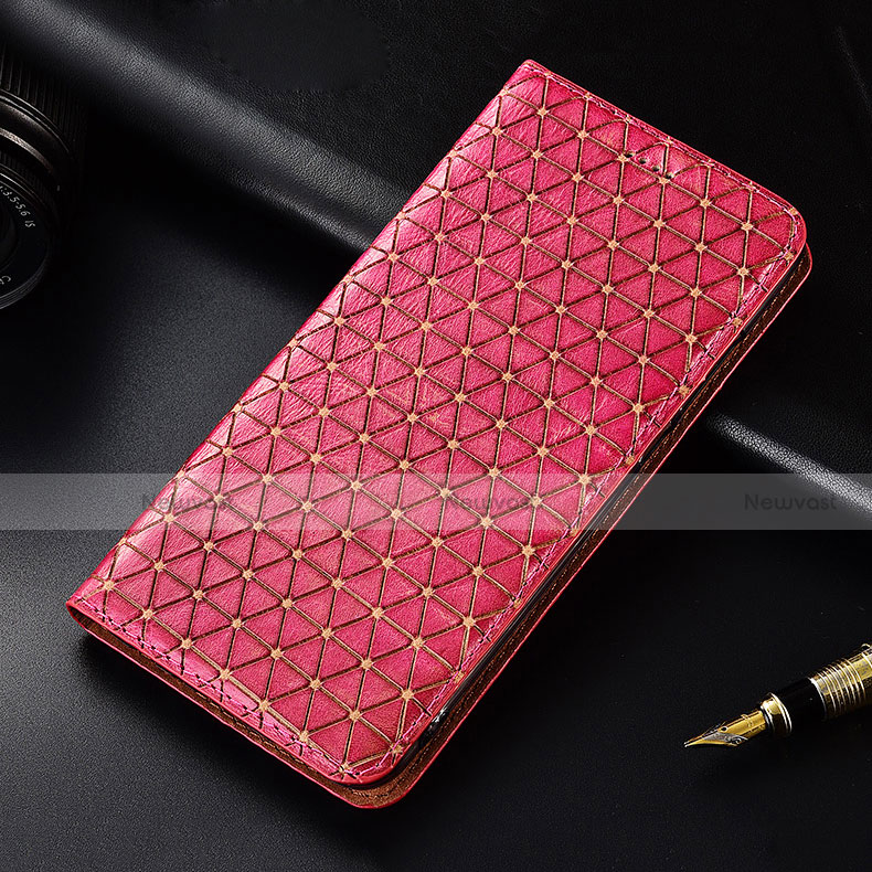 Leather Case Stands Flip Cover H05 Holder for Apple iPhone 13
