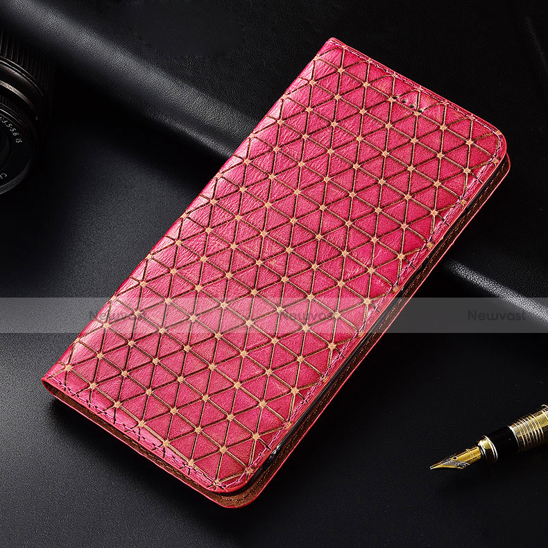 Leather Case Stands Flip Cover H05 Holder for Apple iPhone 13 Mini