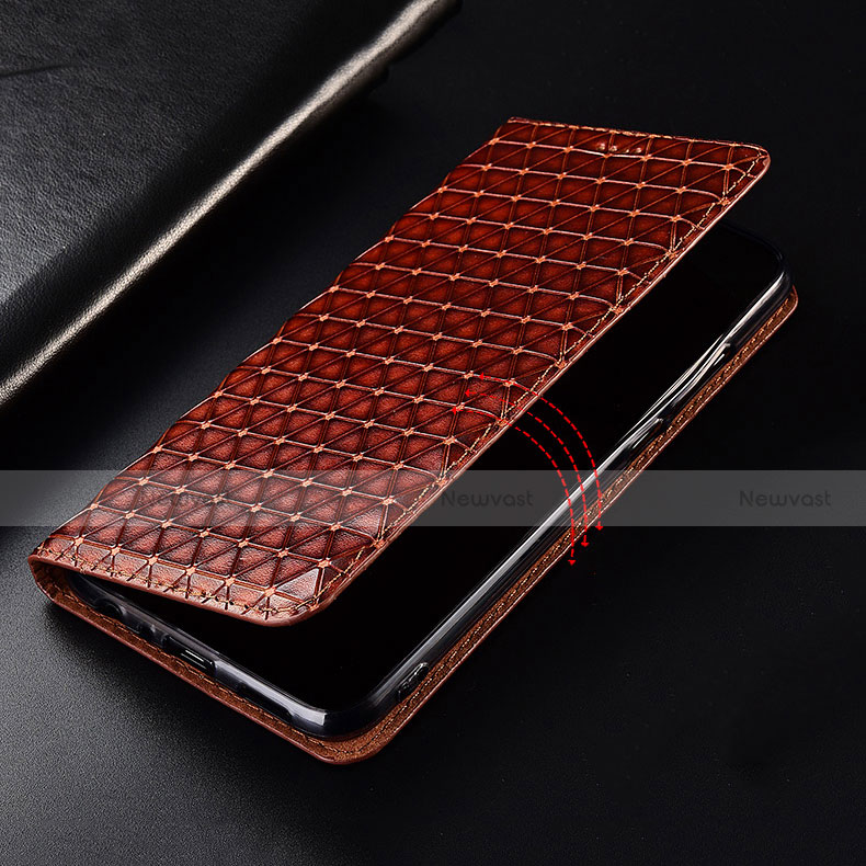 Leather Case Stands Flip Cover H05 Holder for Apple iPhone 14 Plus