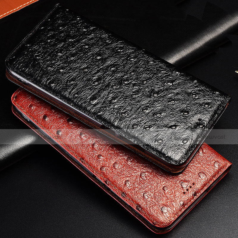 Leather Case Stands Flip Cover H06 Holder for Apple iPhone 13 Pro